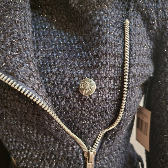 GUESS - Tweed Moto Jacket - Picture 5 of 8